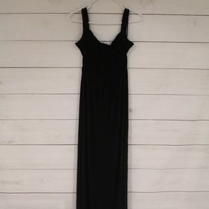 Loft black maxi dress